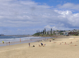 澳大利亚阳光海岸海滩风景