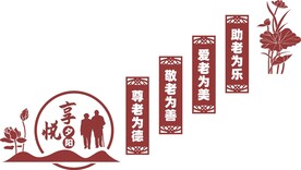 养老院文化墙