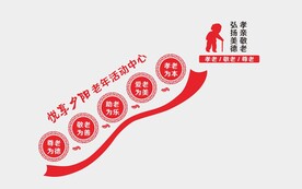 养老院文化墙