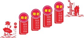 养老院文化墙