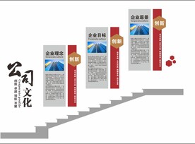 楼梯文化墙 
