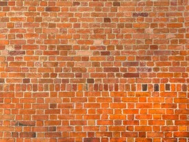 多色砖墙背景纹理花纹素材