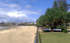 澳大利亚阳光海岸海滨风景