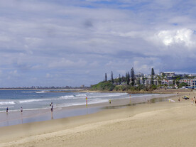 澳大利亚阳光海岸海滩风景