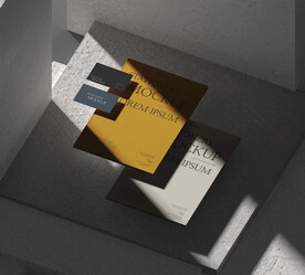 极简单页信纸样机