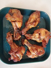 烤鸡腿