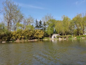 公园风景  水上风景