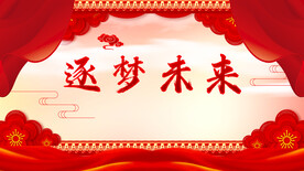 年会晚会海报展板背景