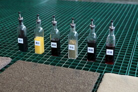 汽车脚垫皮革测试皮革实验   