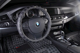 汽车方向盘套真皮方向盘套展示 