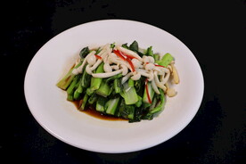 白玉菇炒广菜心