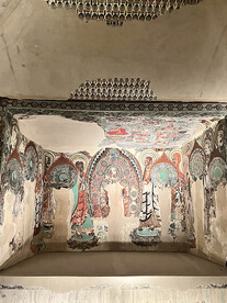 敦煌莫高窟壁画 莫高窟博物馆