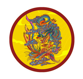 龙凤纹 