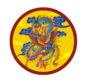 龙凤纹 