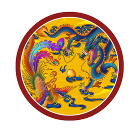 龙凤纹 