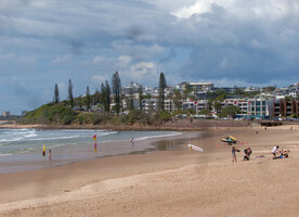 澳大利亚阳光海岸海滨风景