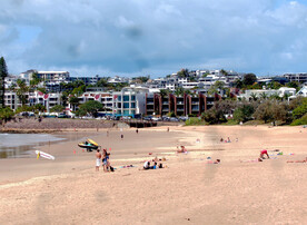 澳大利亚阳光海岸海滨风景