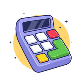 矢量卡通计算器