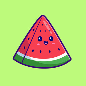 矢量卡通西瓜