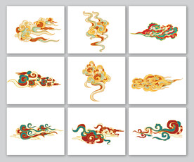 祥云素材PNG文件