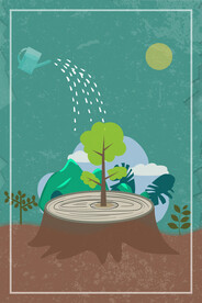 爱护环境宣传海报