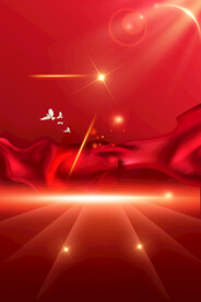 节日海报展板晚会背景