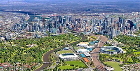 澳大利亚墨尔本城市风光