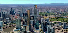 澳大利亚墨尔本城市风景