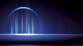 蓝色科技海报展板背景图片