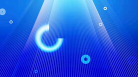 蓝色科技海报展板背景图片