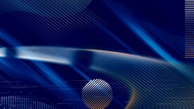 蓝色科技海报展板背景图片