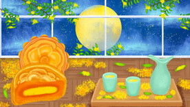 中秋节日海报展板