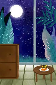 中秋节日海报展板