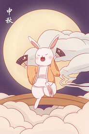 中秋节日海报展板