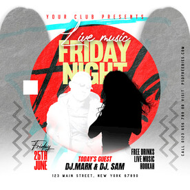 周五音乐活动海报