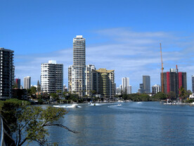 澳大利亚黄金海岸城市风光