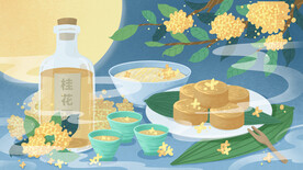 中秋节国潮风海报