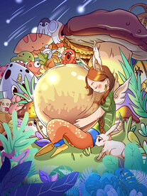 中秋节国潮风海报