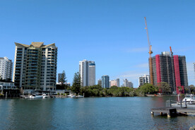 澳大利亚黄金海岸城市风景