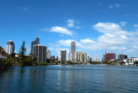 黄金海岸城市风光