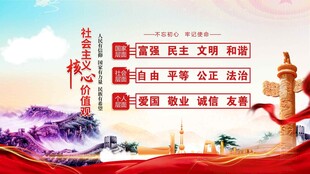 社会主义核心价值观