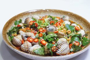 潮汕海鲜贝壳生腌