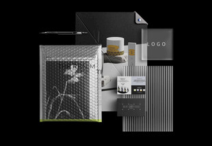 办公用品样机效果图