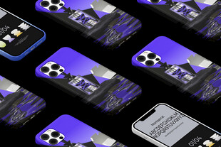 手机壳样机效果图