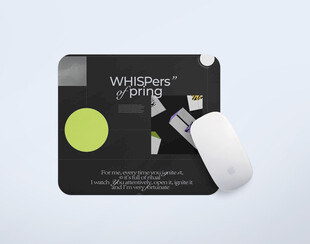 鼠标垫样机效果图