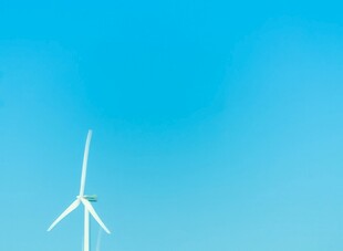 风力风能发电站风车清洁能源