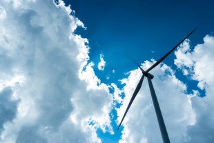 风力风能发电站风车清洁能源