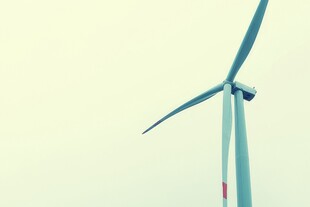 风力风能发电站风车清洁能源