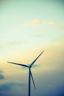 风力风能发电站风车清洁能源