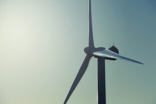 风力风能发电站风车清洁能源